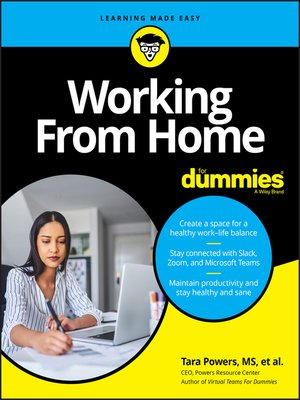 cover image of Working From Home For Dummies